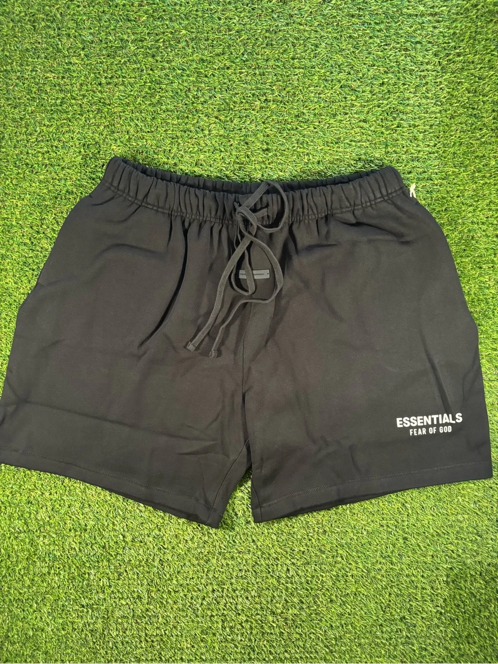 Fear of God Essentials Men’s Black Athletic Drawstring Shorts